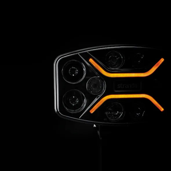 Strands Dark Knight Insane ovaali LED-lisävalo – kuva 3