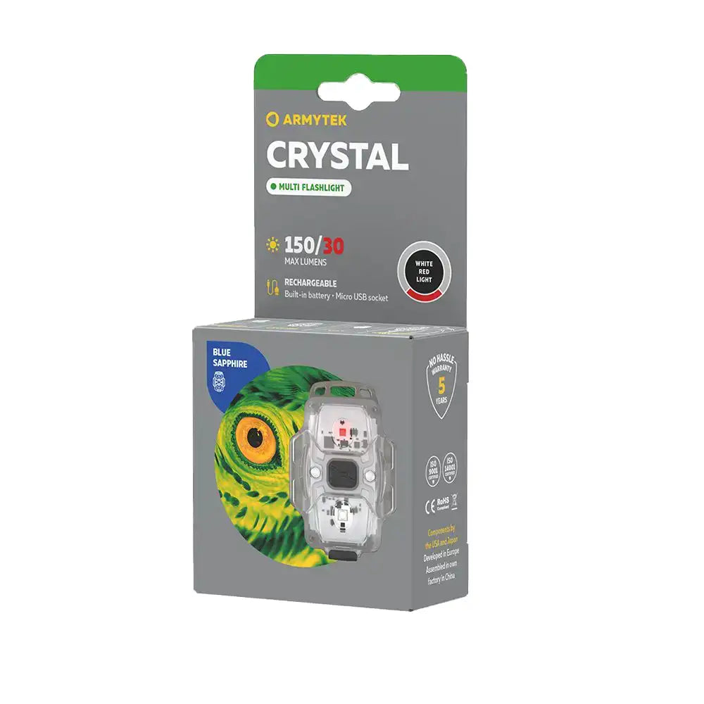 Monitoimilamppu Armytek Crystal Keltainen 5 in 1 Valkoinen & Punainen 150 lm