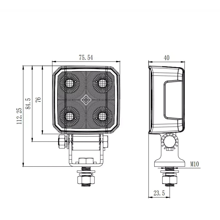 Revon RTV445 LED-työvalo 40W