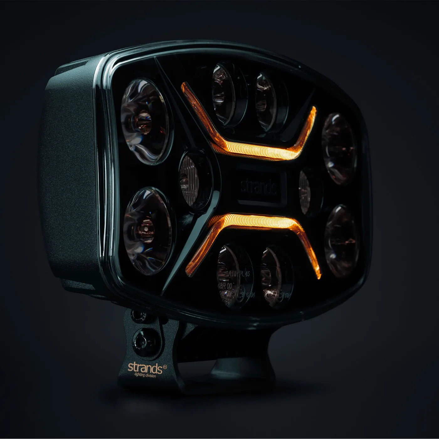 Strands Dark Knight Insane ovaali LED-lisävalo – pääkuva