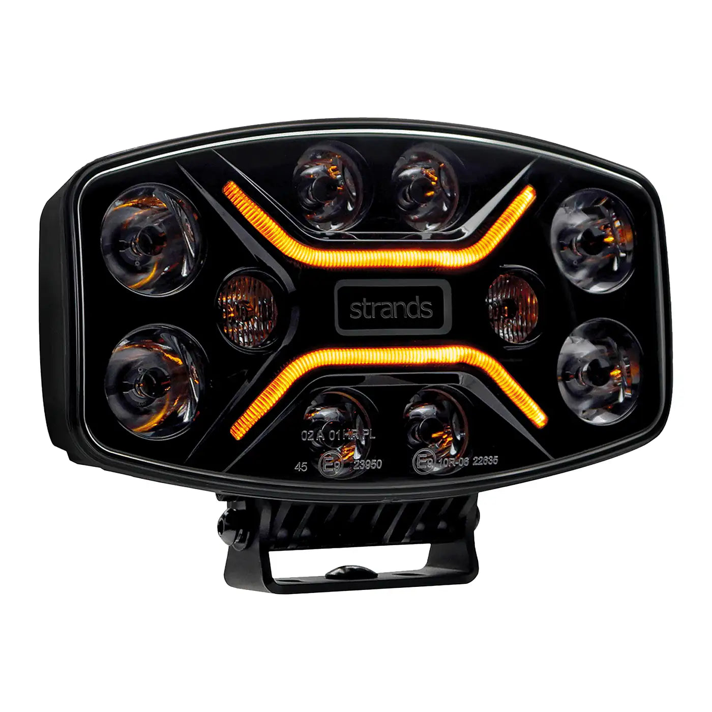 Strands Dark Knight Insane ovaali LED-lisävalo – kuva 2