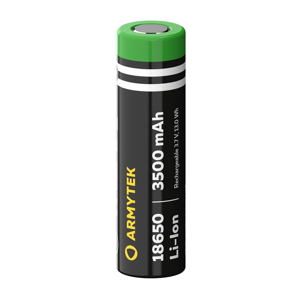 Akku Armytek 18650 Li-Ion 3500mAh Suojaamaton / Ladattava