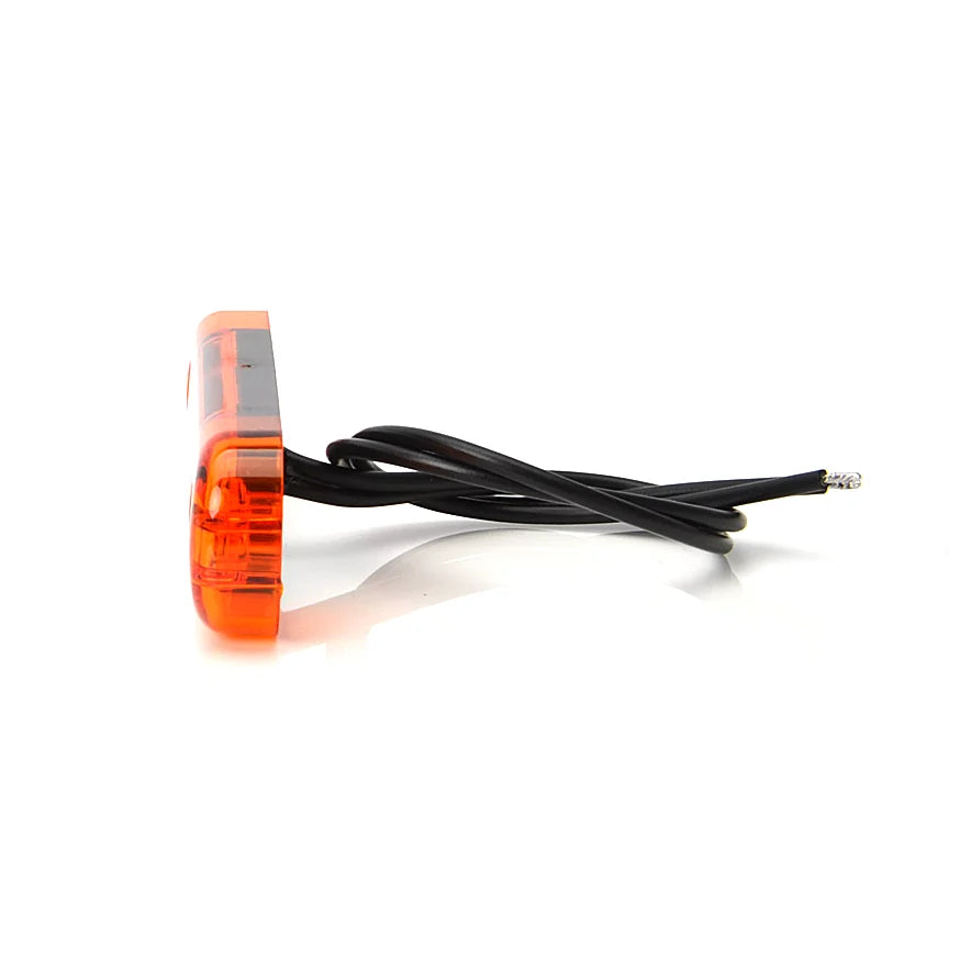 WAS 708 Slim LED Äärivalo - Keltainen 12-24V