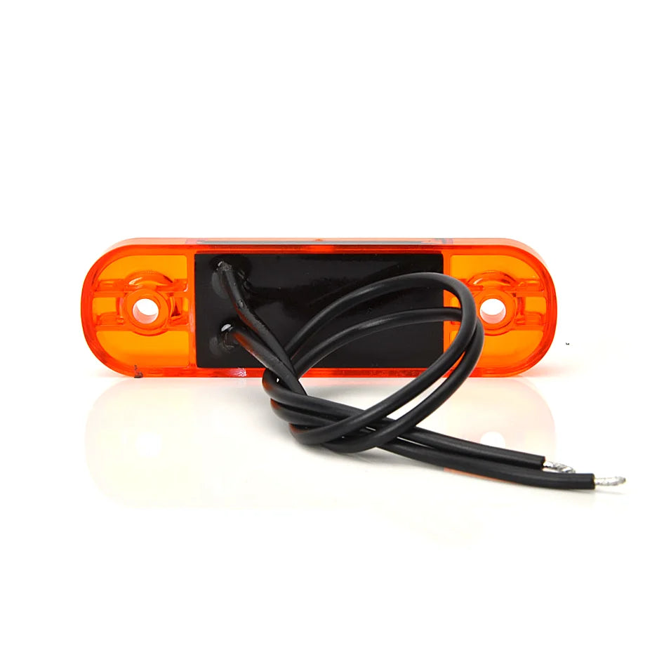 WAS 708 Slim LED Äärivalo - Keltainen 12-24V