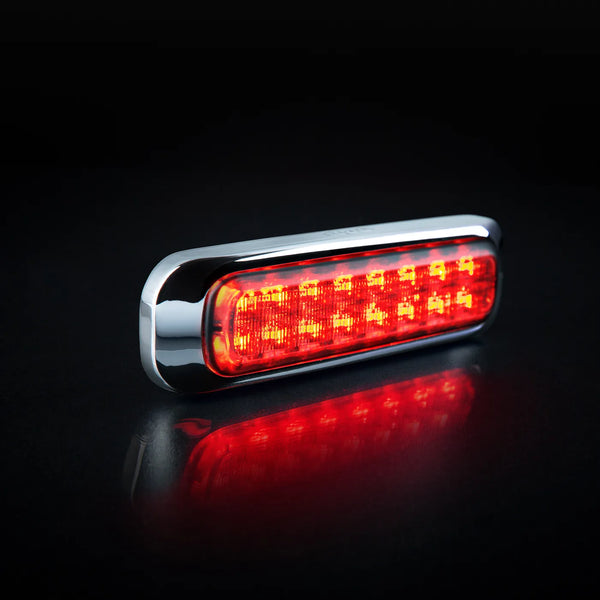 Dark Knight 129 mm LED Takavalo, parkki/jarru – 2-toiminen LED-takavalo
