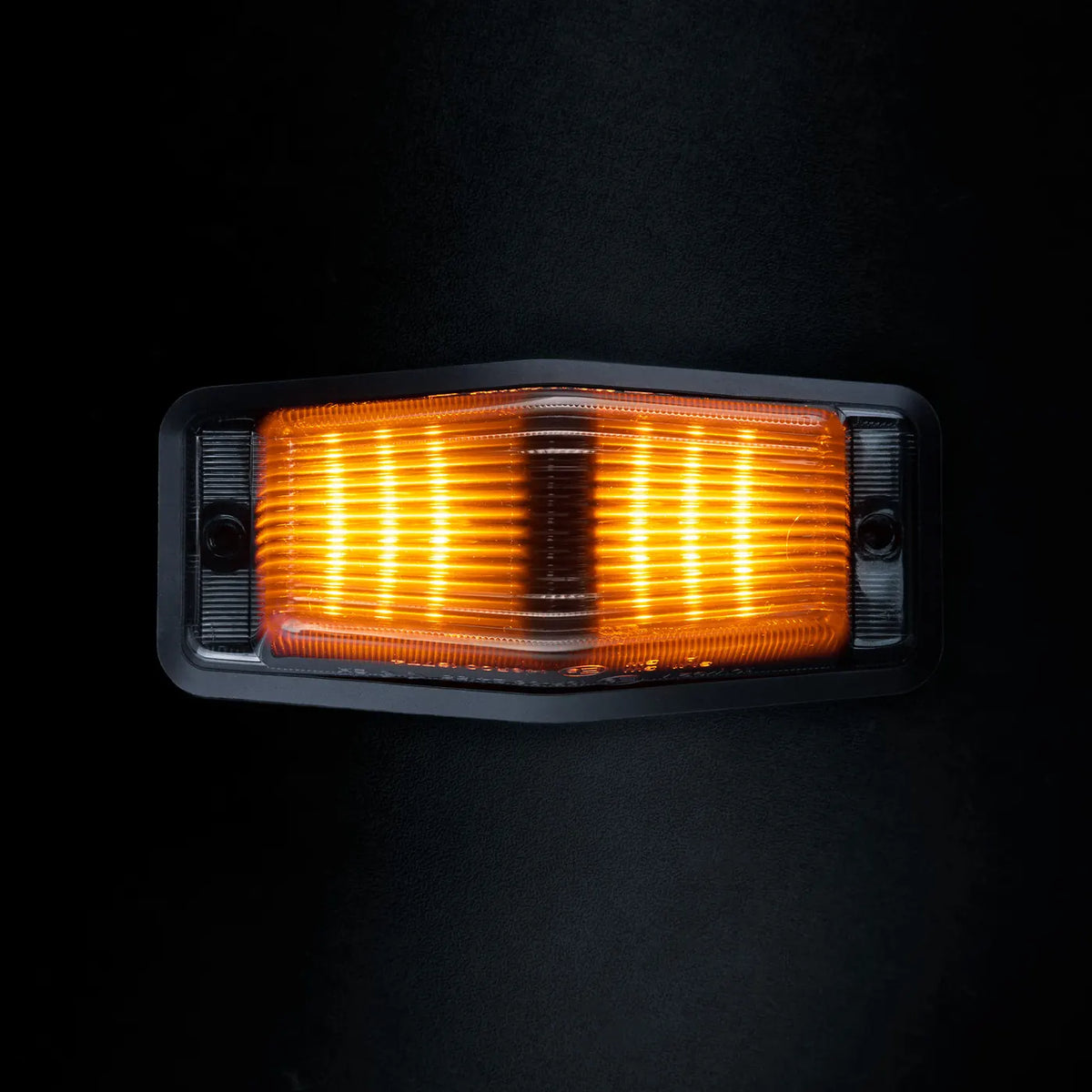 Strands IZE LED Black Bullet Double Burner Duo (valkoinen/keltainen) – äärivalo valkoisella ja oranssilla äärivalolla sekä varoitusvilkulla