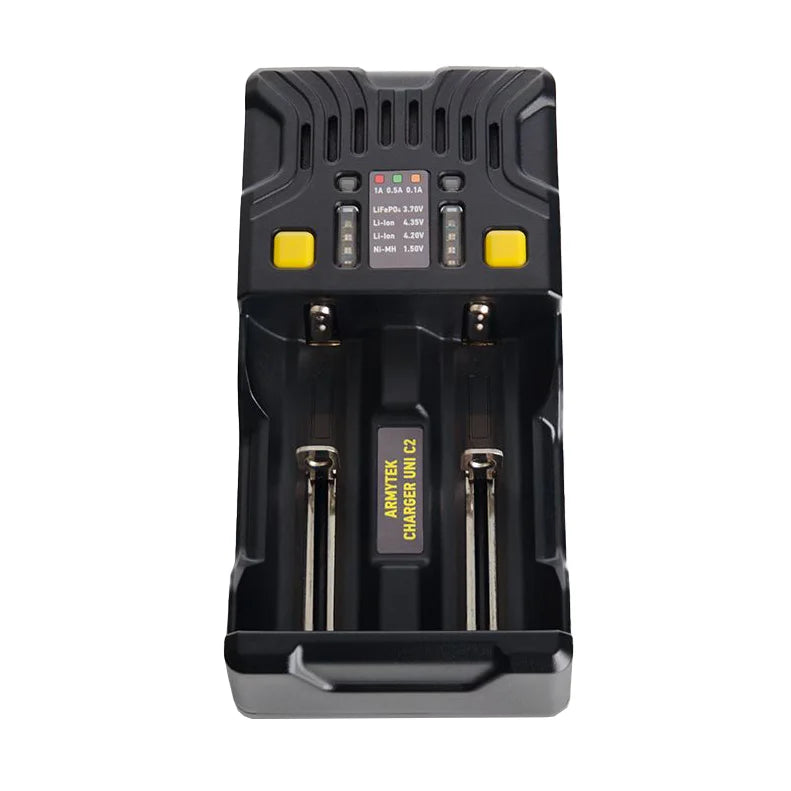 Akkulaturi Armytek Uni C2, 2 Latauspaikkaa