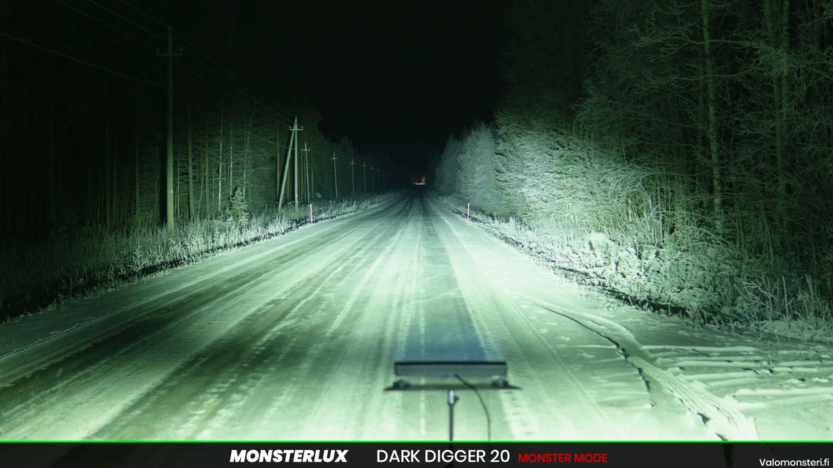 Monsterlux Dark Digger 20 LED-lisävalopaneeli