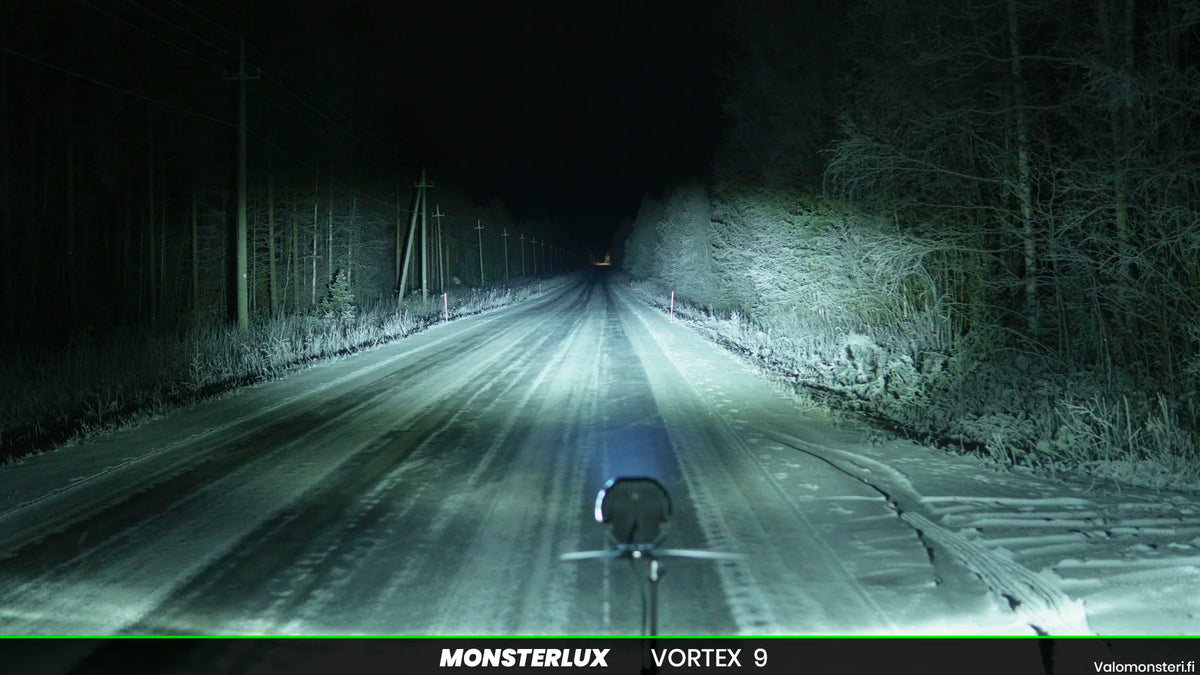 Monsterlux Vortex 9 LED-lisävalo