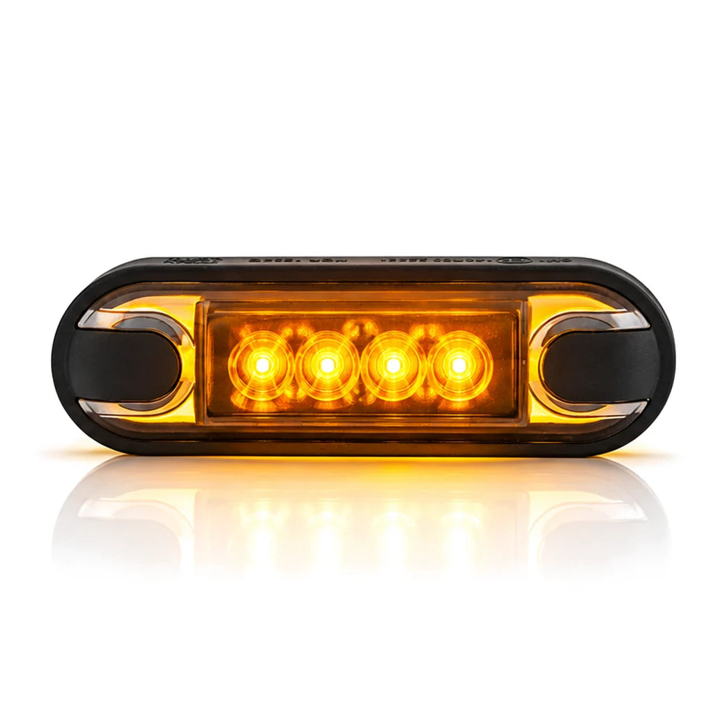 Monsterlux Horus Slim LED-äärivalo, keltainen