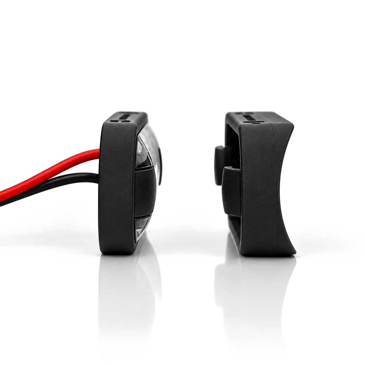 Monsterlux Horus Slim LED-äärivalo, punainen