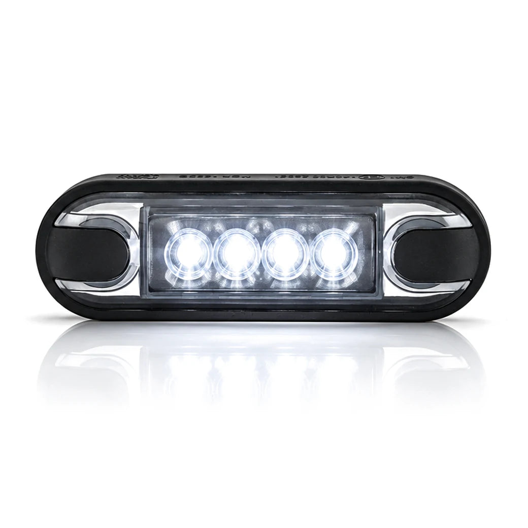 Monsterlux Horus Slim LED-äärivalo, valkoinen
